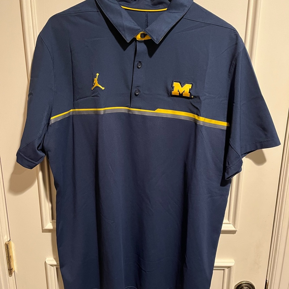 Jordan Men's Michigan Polo Shirt
